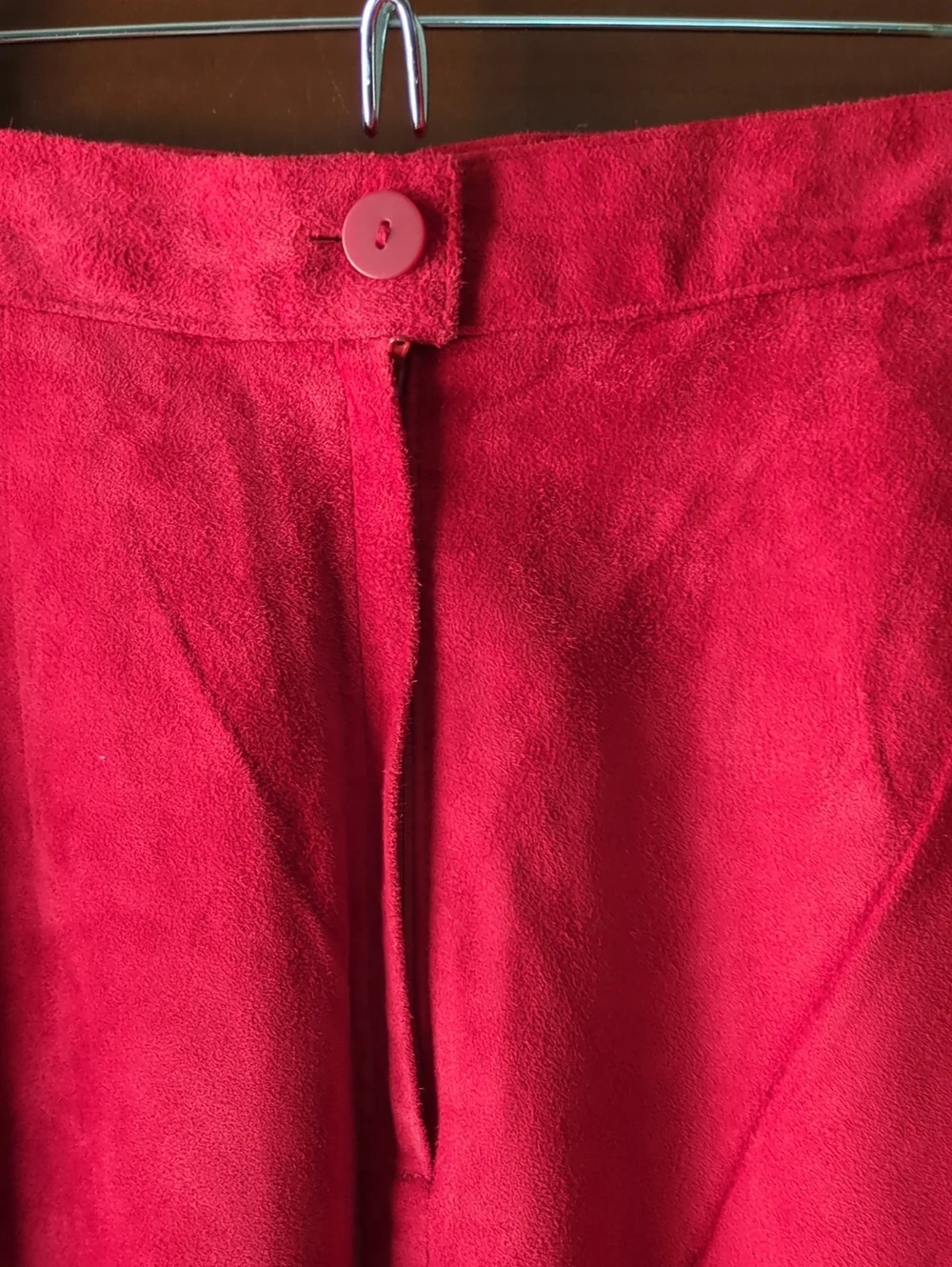 Evan Davies elegant red
